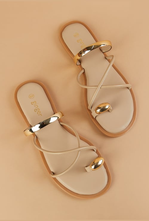 GINGER Metal Accent Flats