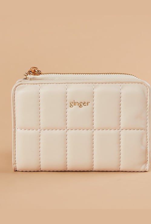 GINGER Quilted Bi-Fold Wallet
