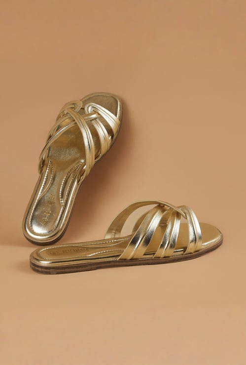 GINGER Glossy Flats