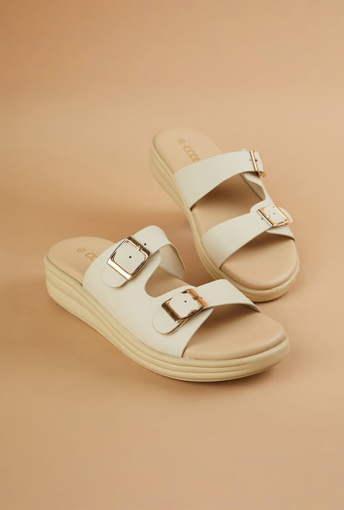 CODE Dual Buckle Flats