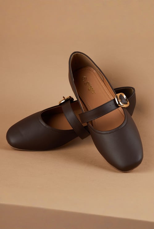 GINGER Solid Ballerinas