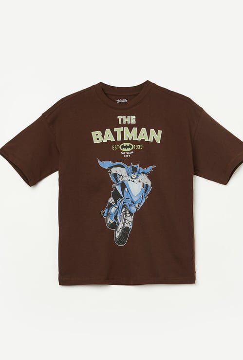KIDSVILLE Boys Batman Printed T-shirt