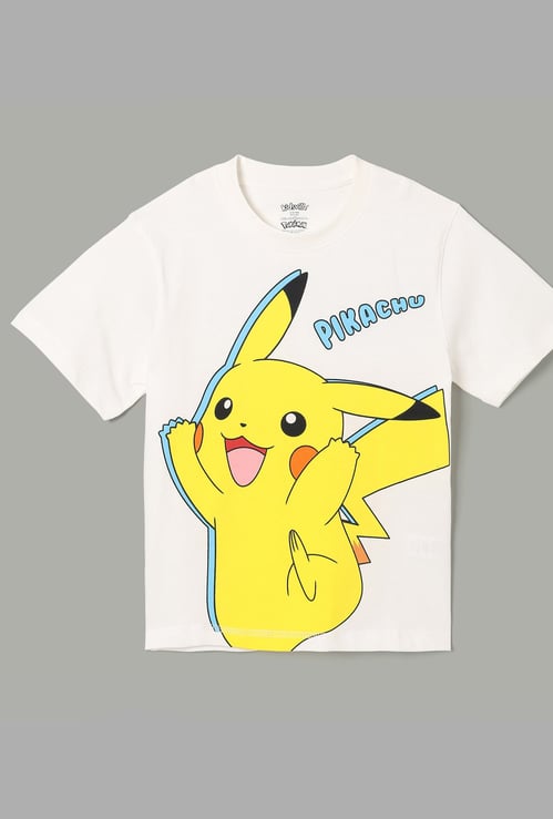 KIDSVILLE Boys Pokemon Pikachu T-shirt