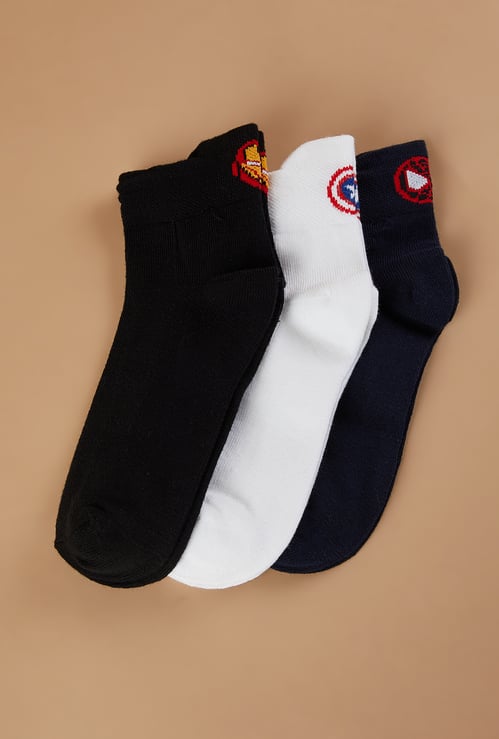 FAME FOREVER Character Ankle Length Socks - Pack of 3