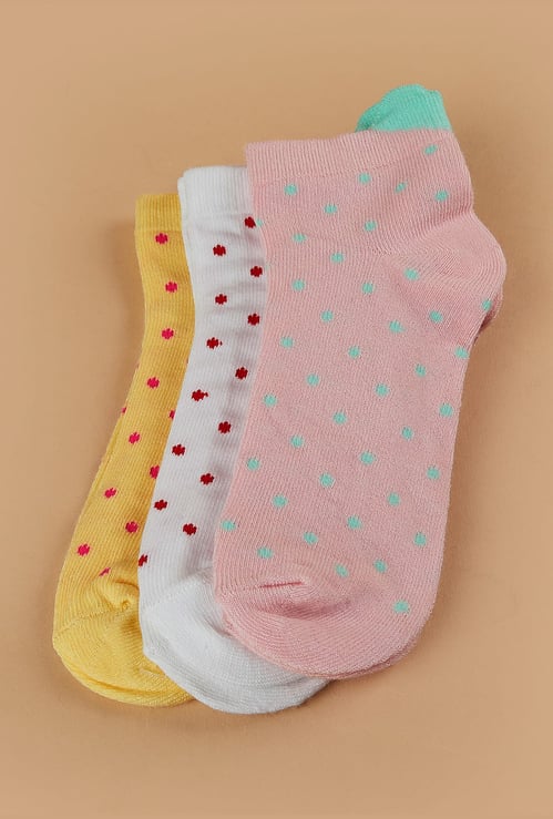 FAME FOREVER Knitted Bin Socks - Pack of 3