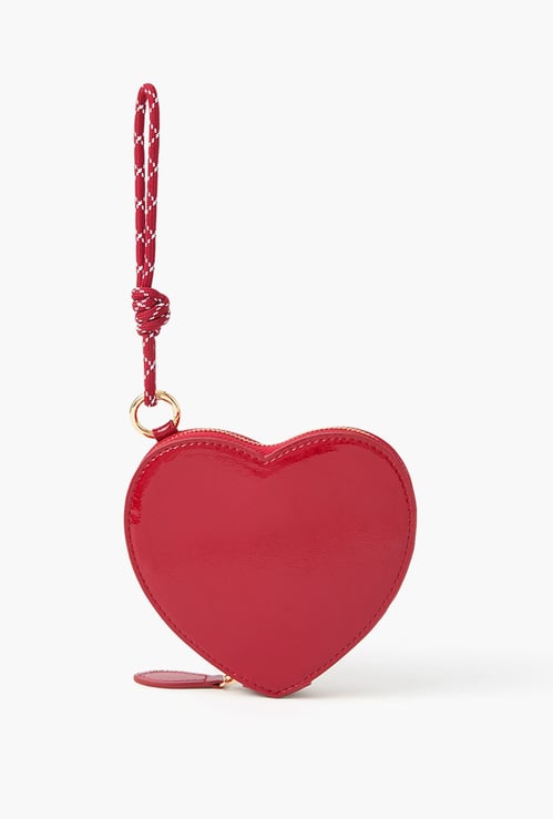 ACCESSORIZE LONDON Heart-Shaped Wristlet