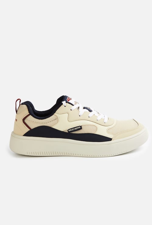 SKECHERS Sport Court 92 Mesh Panelled Sports Shoes