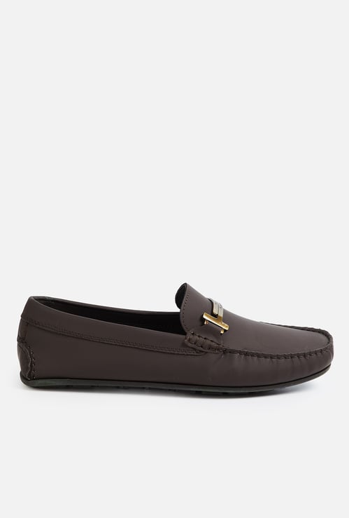 HUSH PUPPIES Solid Slip-Ons