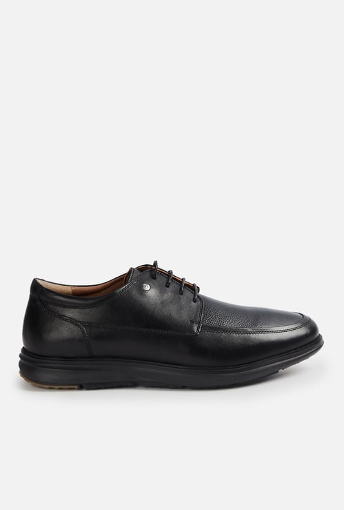 HUSH PUPPIES Solid Lace-Ups Shoes