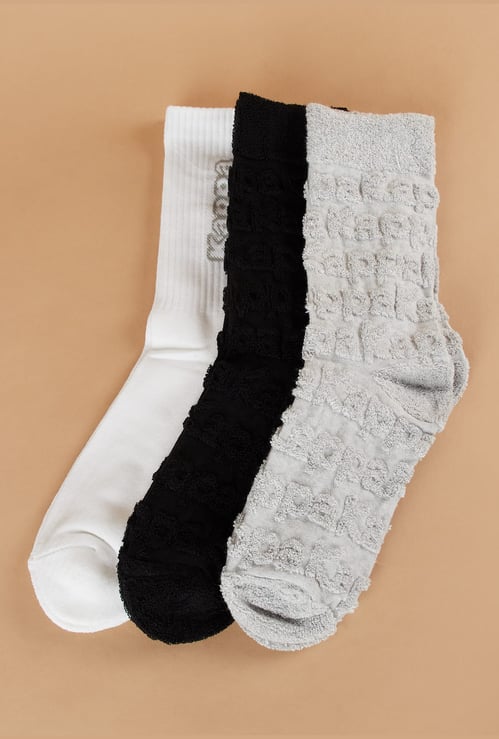 KAPPA Knitted Calf-Length Socks - Pack of 3
