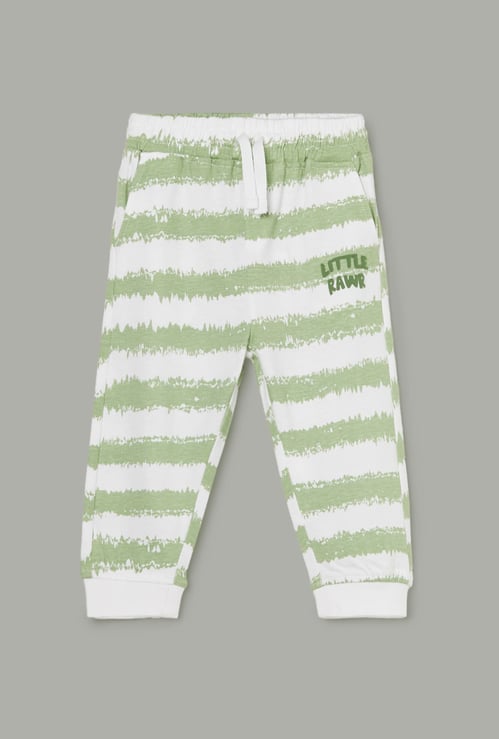 JUNIORS Boys Striped Joggers