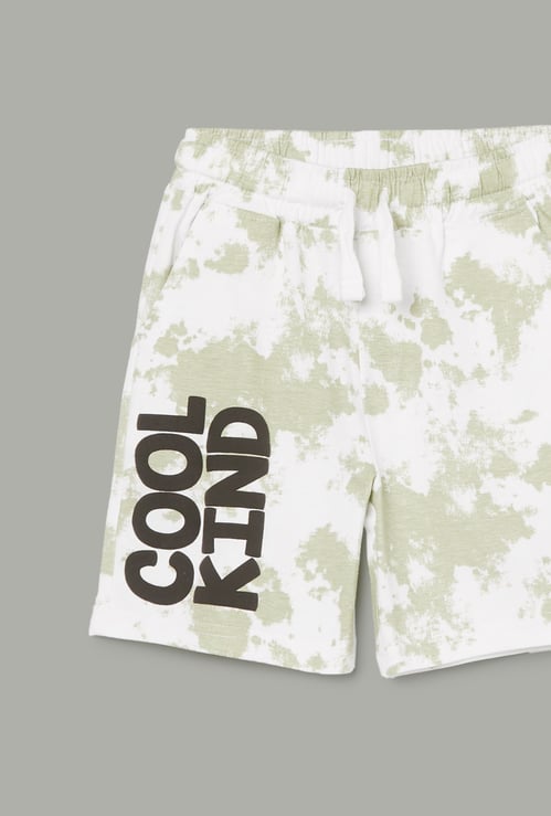 FAME FOREVER Boys Tie & Dye Shorts