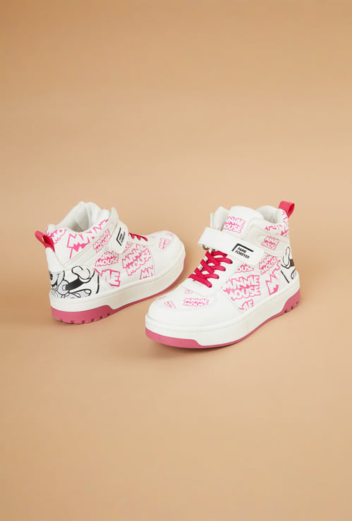 FAME FOREVER Girls Minnie Mouse Boots