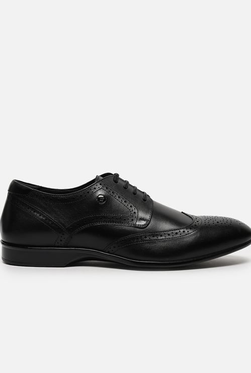 LOUIS PHILIPPE Textured Formal Derbys