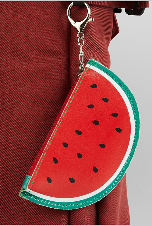 FAME FOREVER Watermelon Print Pouch