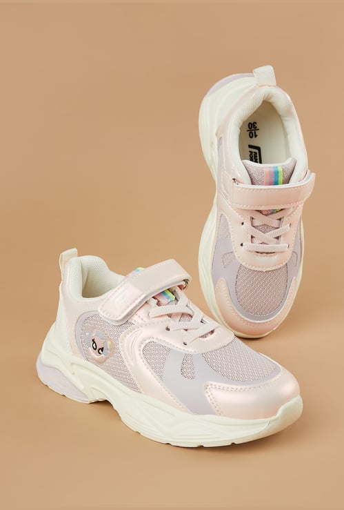 FAME FOREVER Girls Panelled Sneakers