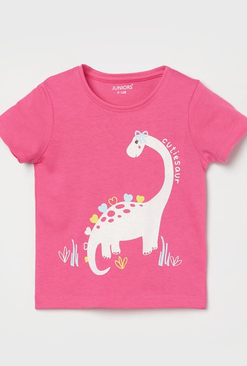 JUNIORS Girls Graphic Print T-shirt