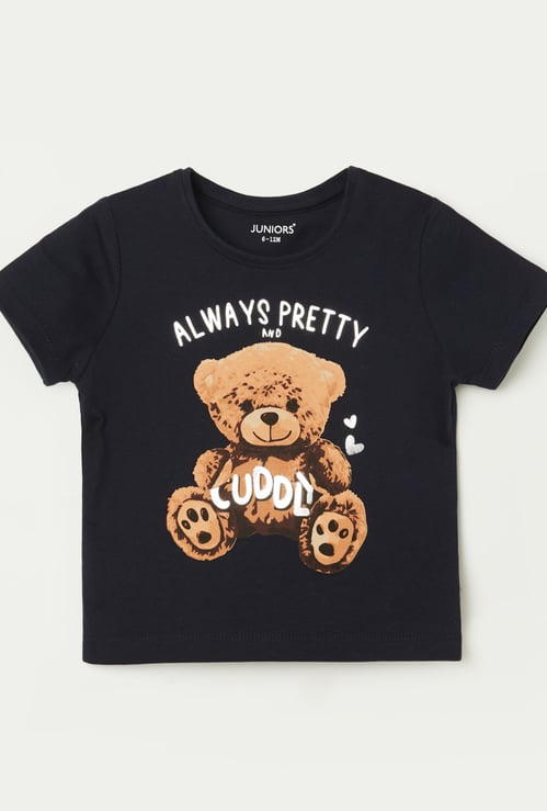 JUNIORS Girls Printed T-shirt