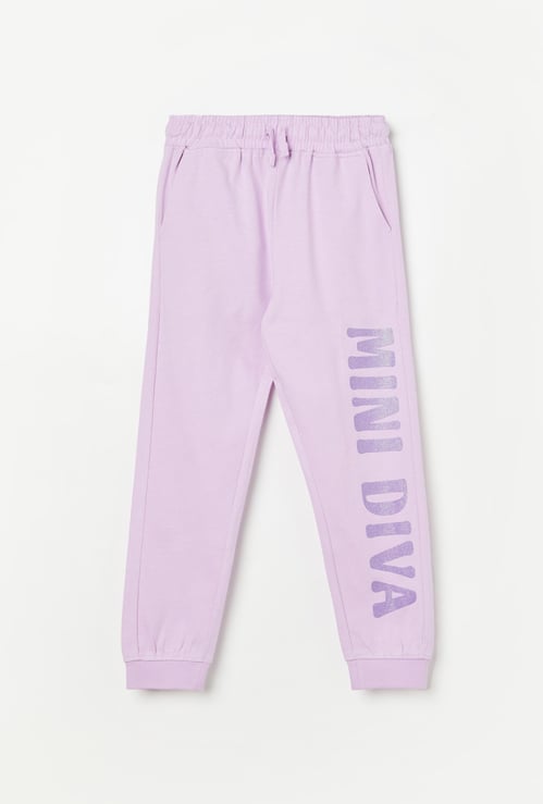 FAME FOREVER Girls Printed Joggers