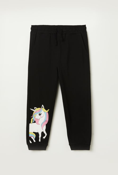 FAME FOREVER Girls Printed Joggers