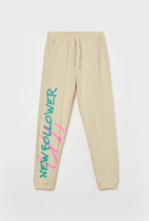 FAME FOREVER Girls Printed Joggers