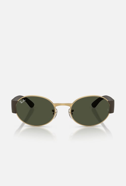 RAY-BAN UV Protected Oval Sunglasses - 0RB3770-001-31-52