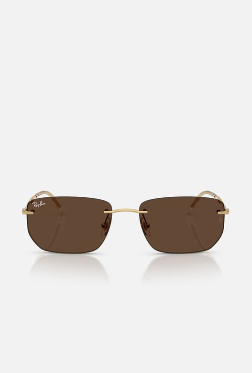 RAY-BAN UV Protected Rectangular Sunglasses - 0RB3768-001-73-56