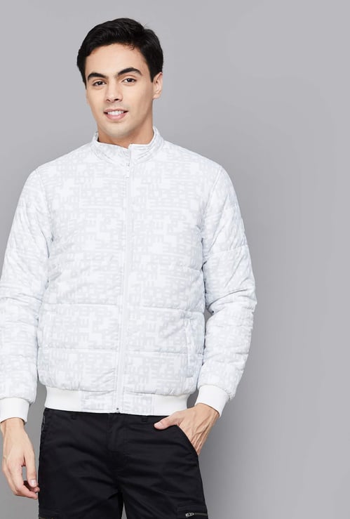 PEPE JEANS Printed Puffer Jacket