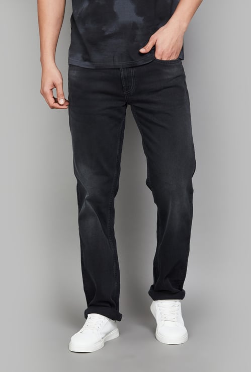 PEPE JEANS Washed Regular Straight Jeans