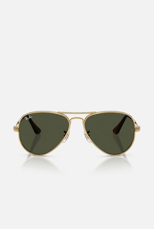 RAY-BAN UV Protected Aviator Sunglasses - 0RB3925-001-31-62