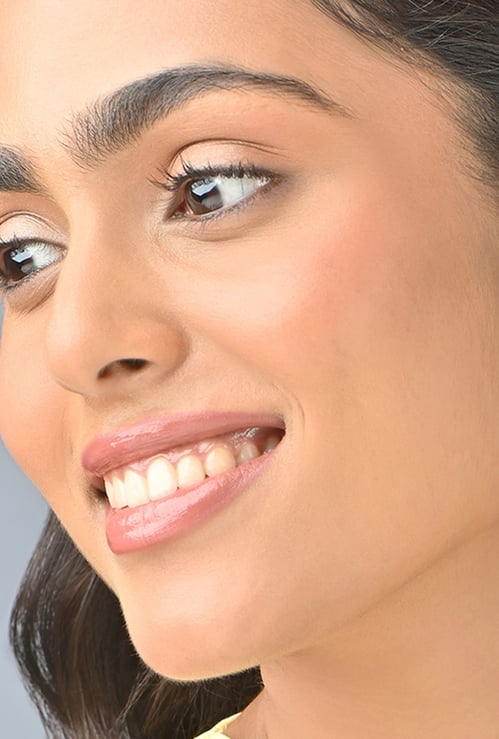 TONIQ Plated Dented Dangler Earrings