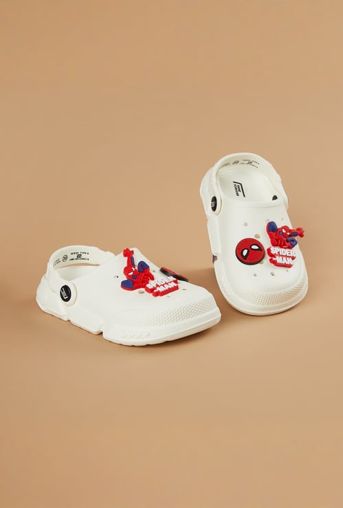 FAME FOREVER Spiderman Applique Clogs