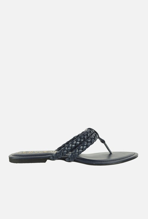 CATWALK Braided Flat Sandals