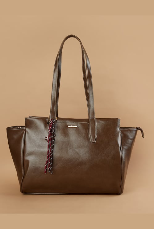 GINGER Solid Shoulder Bag