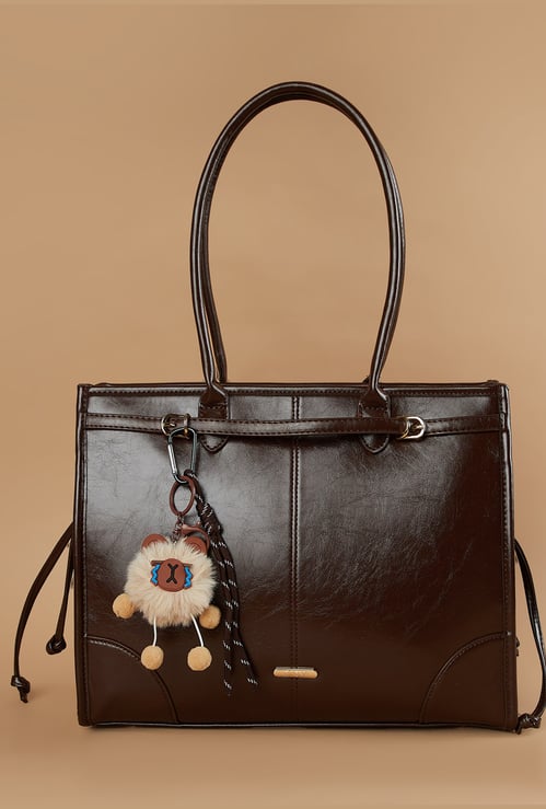 GINGER Shoulder Bag with Bag Tag