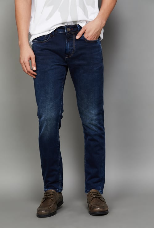 KILLER Washed Ankle Jeans