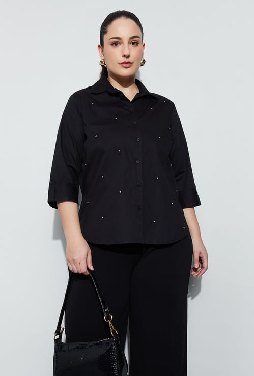 NEXUS Embellished Shirt