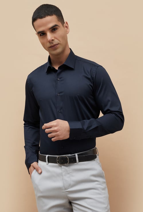CODE Solid Slim Fit Formal Shirt