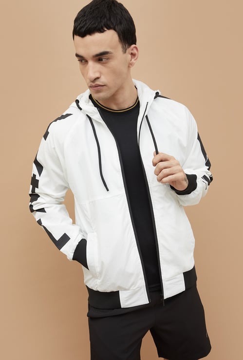 FAME FOREVER ACTIVE Printed Hooded Jacket
