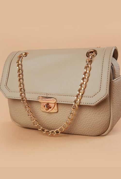 GINGER Textured Sling Bag