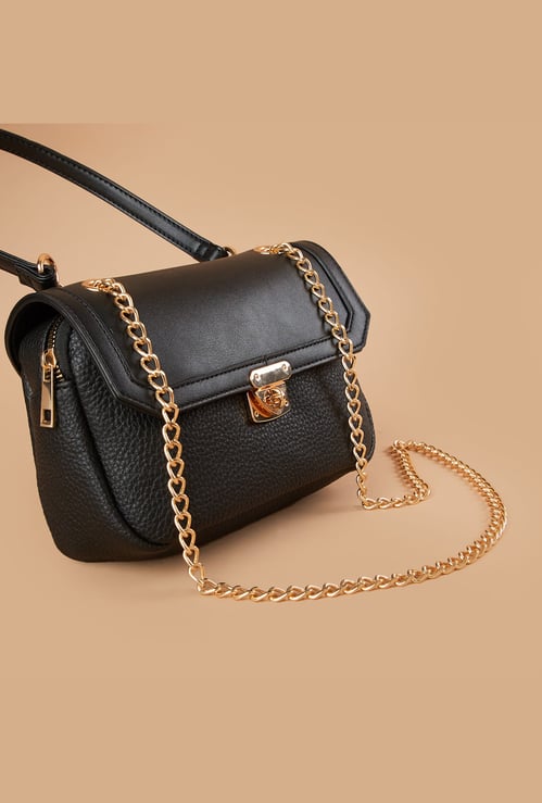 GINGER Textured Sling Bag