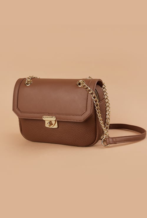 GINGER Textured Sling Bag