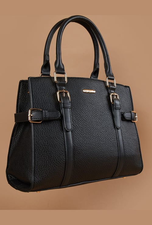 GINGER Textured Handheld Bag