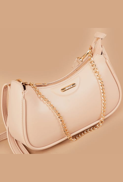 GINGER Solid Shoulder Bag