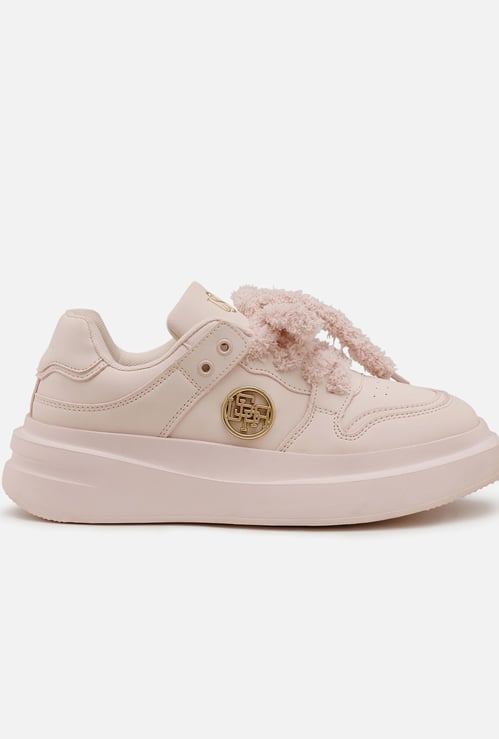 US POLO ASSN Textured Lace-Up Sneakers
