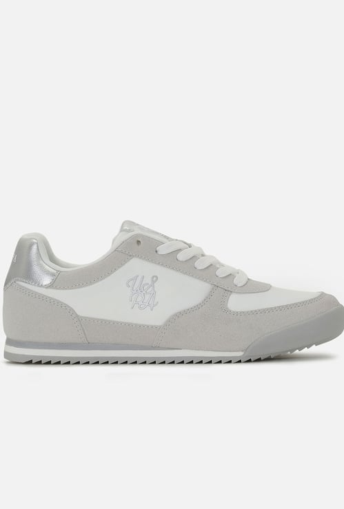 US POLO ASSN Colourblocked Lace-Up Sneakers