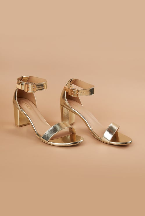 CODE Glossy Block Heels