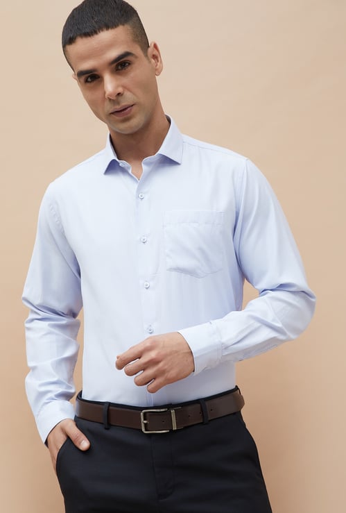 CODE Solid Regular Fit Formal Shirt