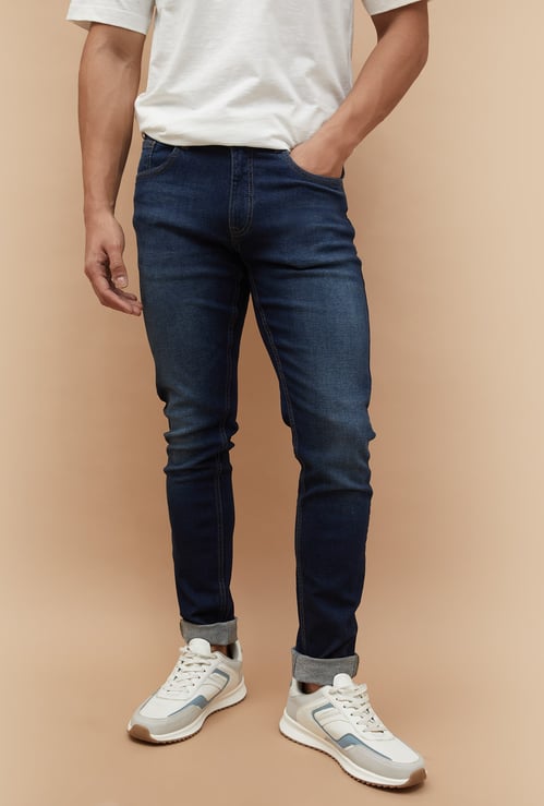 FORCA Washed Skinny Fit Jeans