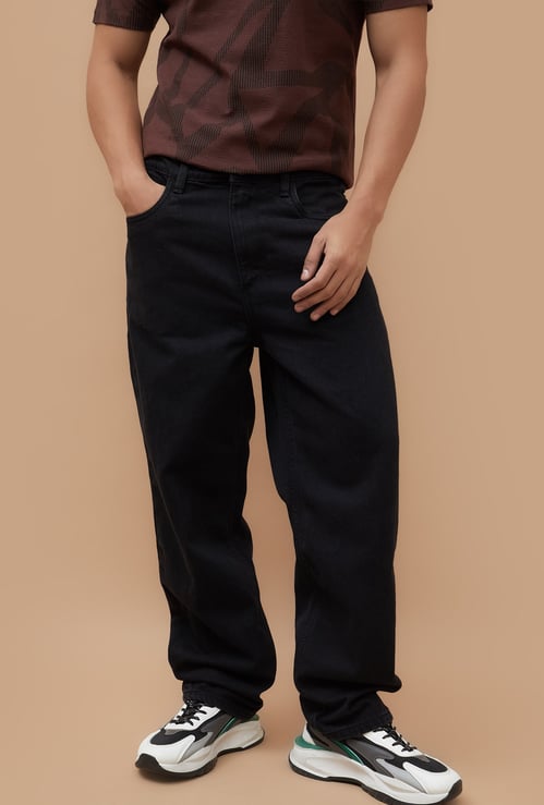 FORCA Solid Loose Fit Jeans